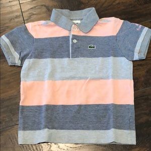 Lacoste toddler polo 4T